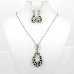 511162 Silver Necklace Set