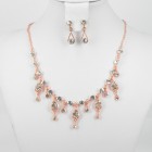 511177 Clear in Gold Necklace