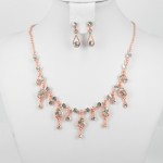 511177 Clear in Gold Necklace