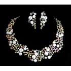 511209-101AB Classique Necklace Pearls Set & Ring