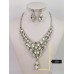 511247-101 Crystal Drop Necklace Set