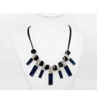 511256-115 Fashion Royal Blue Necklace
