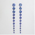 512322 royal blue earring