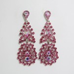 512325-109 Pink Earring in Silver