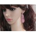 512325-109 Pink Earring in Silver