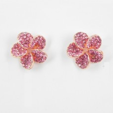 512334 Pink in Rose Gold Earring