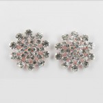 512360 Clear in Rose Gold Earring