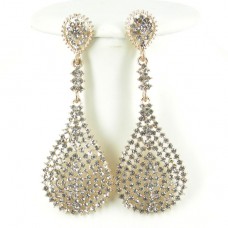 512382-201 Clear Crystal Earring in Gold