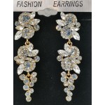 512443-201 Gold Crystal Earring