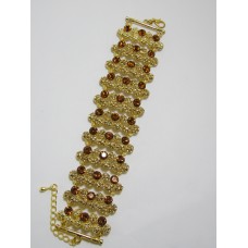 513075 brown in gold  bracelet