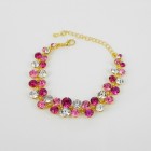 513090-209 Pink in Gold Bracelet
