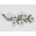515098 -101  Silver Brooch with Pearl