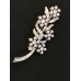 515098-129 Silver Brooch with Grey Pearl