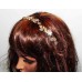 516102-201 Gold Crystal Hair Piece