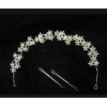 516104-101 Silver Bridal Hair Accessories