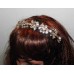 516107-101 Silver Clear Hair Comb