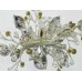 516112-101 Crystal Bridal Hair Piece & Clip 