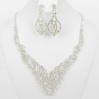 591406-101 Necklace set  in Silver