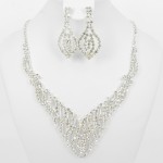 591406-101 Necklace set  in Silver