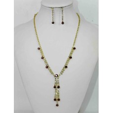 591300 Topaz Necklace in Gold