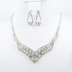 591400-101 Necklace set in Silver