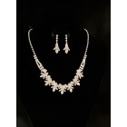 591486-101 silver Necklace Set