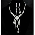 591496-101 Fashion Silver Necklace Set