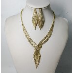 591507-201 Necklace Set in Gold
