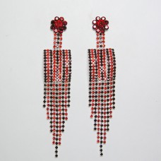 592296 red earring