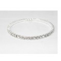 593012-1 Rhinetone Bracelet in Silver