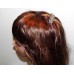596101-101AB Clear Silver Hair Comb