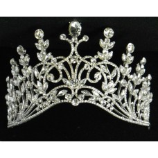 616053 Clear crystal in Silver Tiara