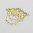 716038 Gold Hair Comb