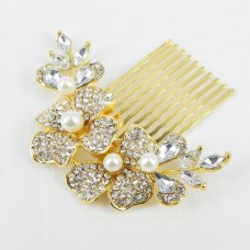 716019 Gold Hair Comb