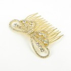 796023 Gold Hair Comb