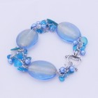 893008 Blue Cat Eye Bracelet