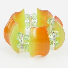 893051 Crystal beads Resin Bracelet 