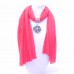 991024  light red scarf