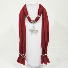 992044 red scarf