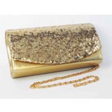 995074-201 Gold Fashion Sequin Purse