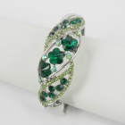 514162 Emerald Crystal Bangle