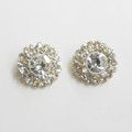 512398-201 Clear Crystal Earring in Gold