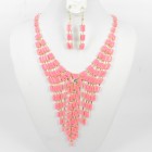 891029-103 Pink Necklace set