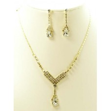 591005-201 Gold Necklace Set in Gold